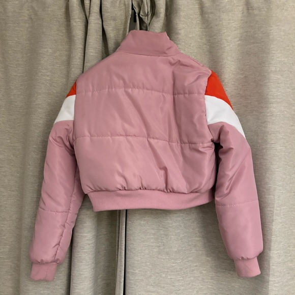 Vintage looking crop bomber jacket - Picture 2 of 2